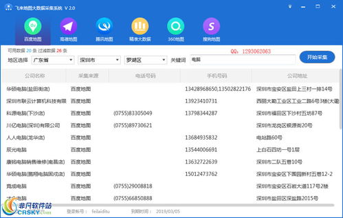 飛來地圖大數據采集軟件界面預覽 飛來地圖大數據采集軟件界面圖片