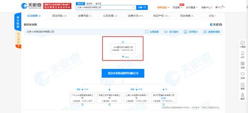 小米關聯公司注冊資本增至14.88億